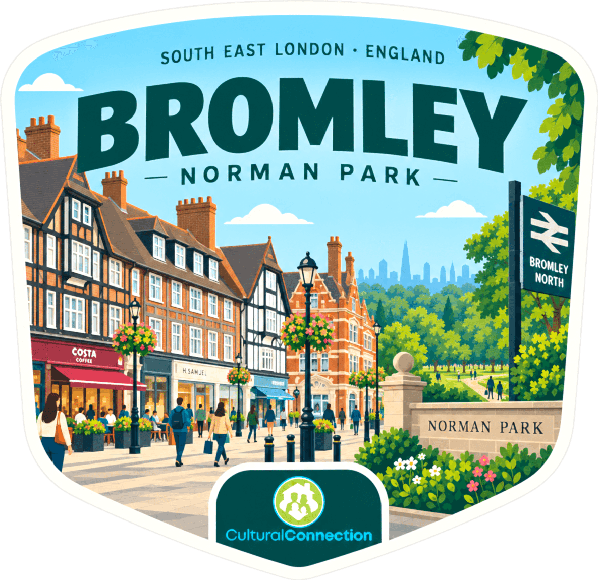 Bromley destination badge